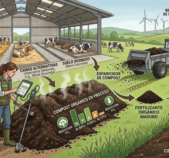Estiércol de vacuno: un recurso clave para la fertilización sostenible