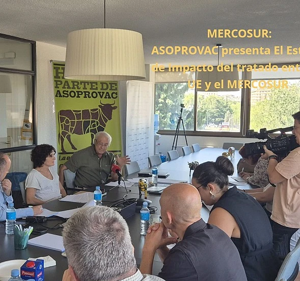 ASOPROVAC alerta sobre el impacto del acuerdo UE-MERCOSUR en la ganadería europea